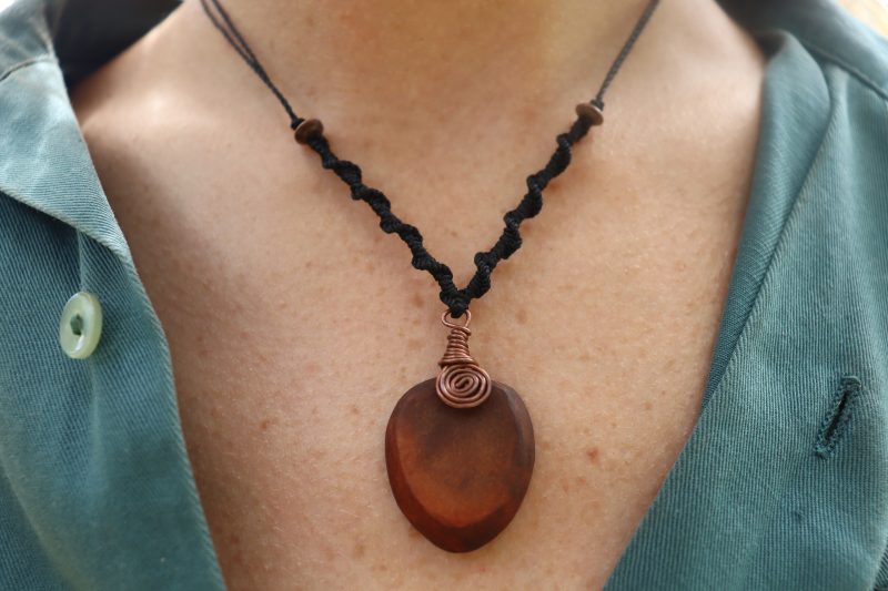 Avocado Seed Necklace - Image 4