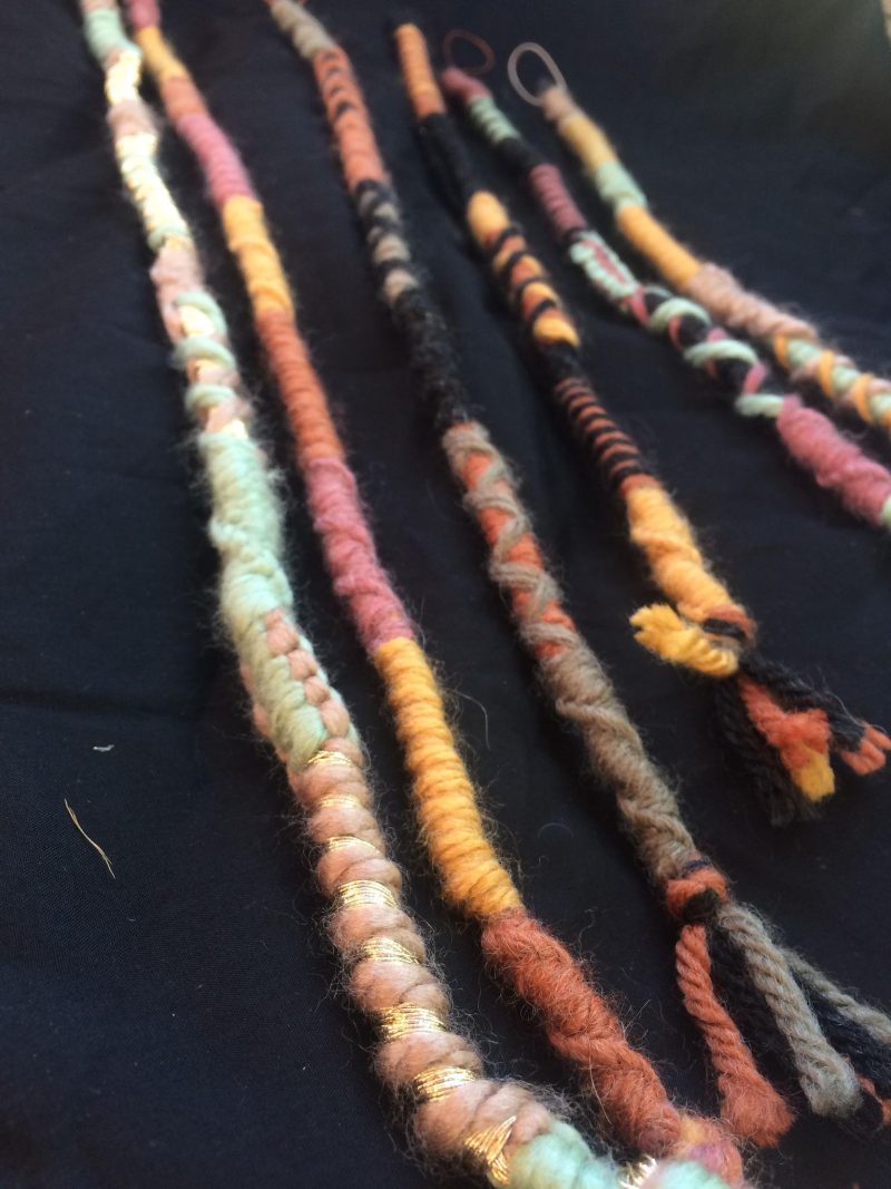 Wool Hair Wraps - Image 4