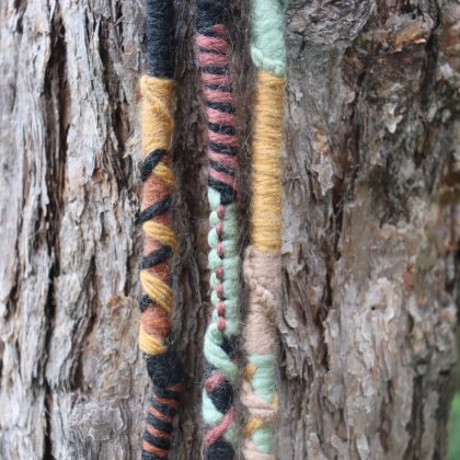 Wool Hair Wraps