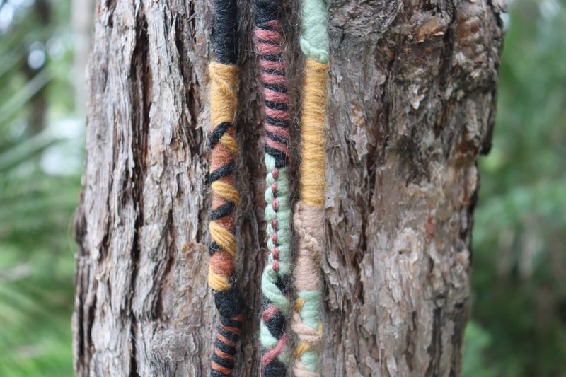 Wool Hair Wraps