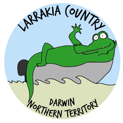 Darwin Larrakia Country Sticker