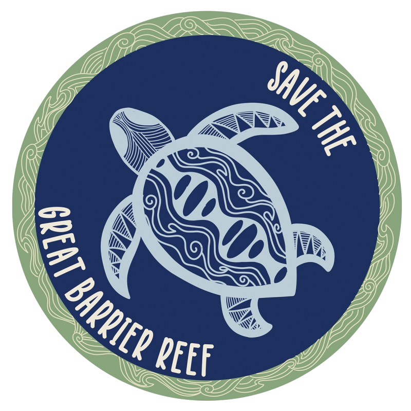 Protect the Great Barrier Reef Sticker