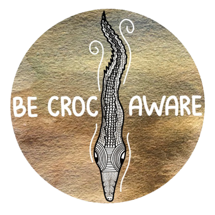 Be Croc Aware Sticker