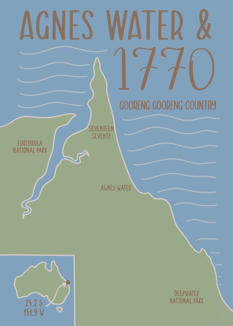 Agnes Water Map